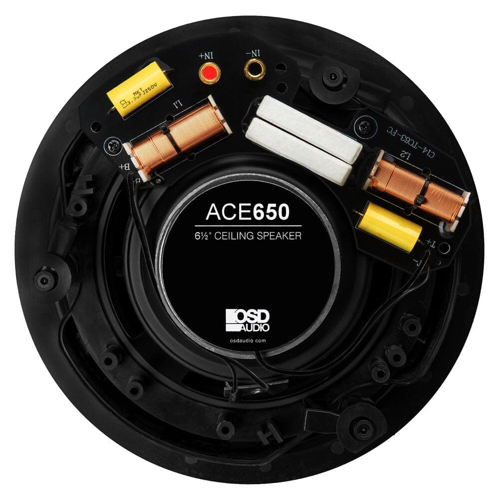 OSD Audio ACE650 6.5" Kevlar In Ceiling Speakers (Pair) In Ceiling Speakers OSD Audio 