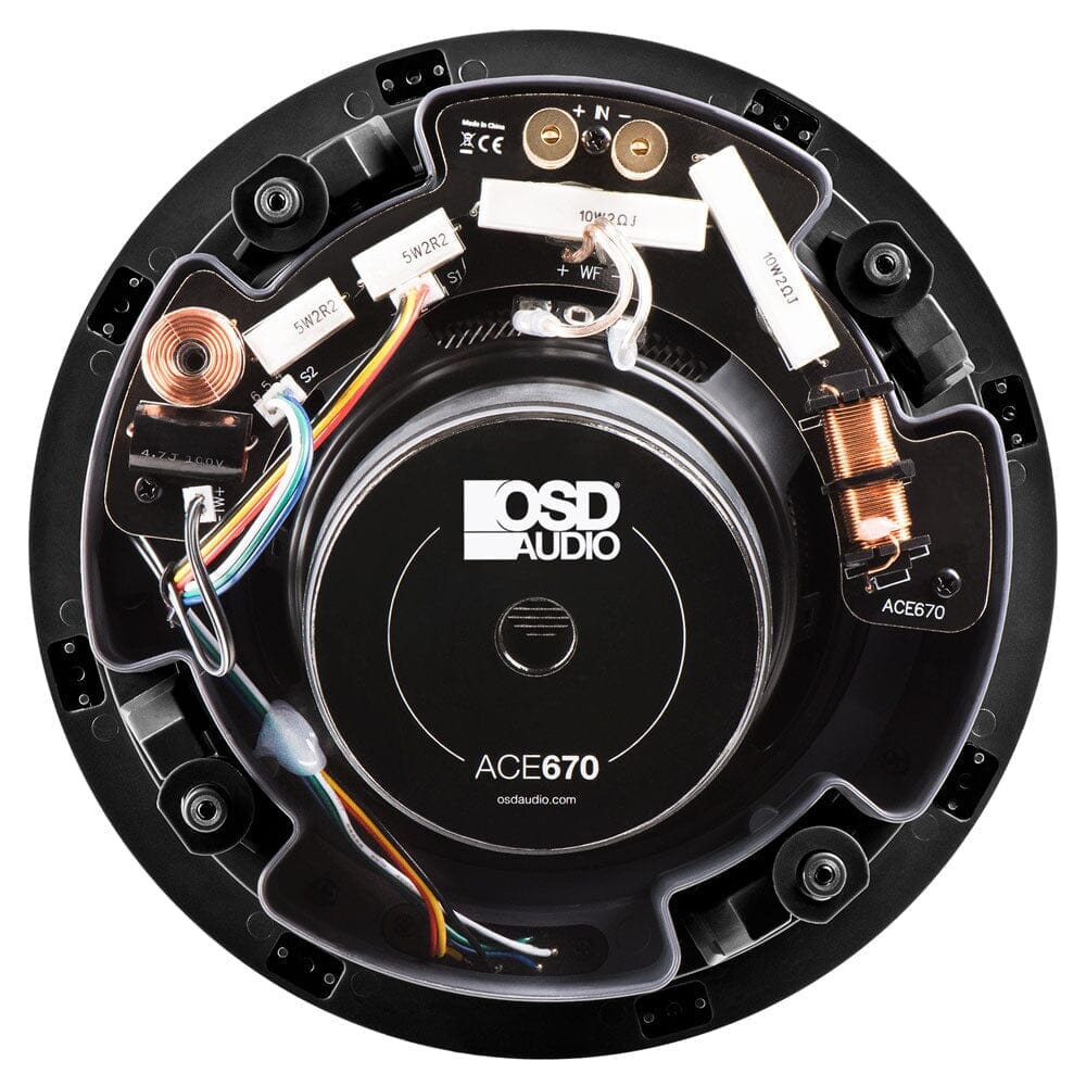 OSD Audio ACE670 6.5" Angled In Ceiling Speaker (Each) In Ceiling Speakers OSD Audio 