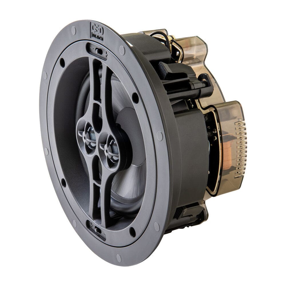 OSD Audio Black Series R62DT 6.5" Reference Stereo Ceiling Speaker (Each) In Ceiling Speakers OSD Audio 