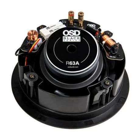 OSD Audio Black Series R63A 6.5" Reference Angled Ceiling Speaker (Each) In Ceiling Speakers OSD Audio 
