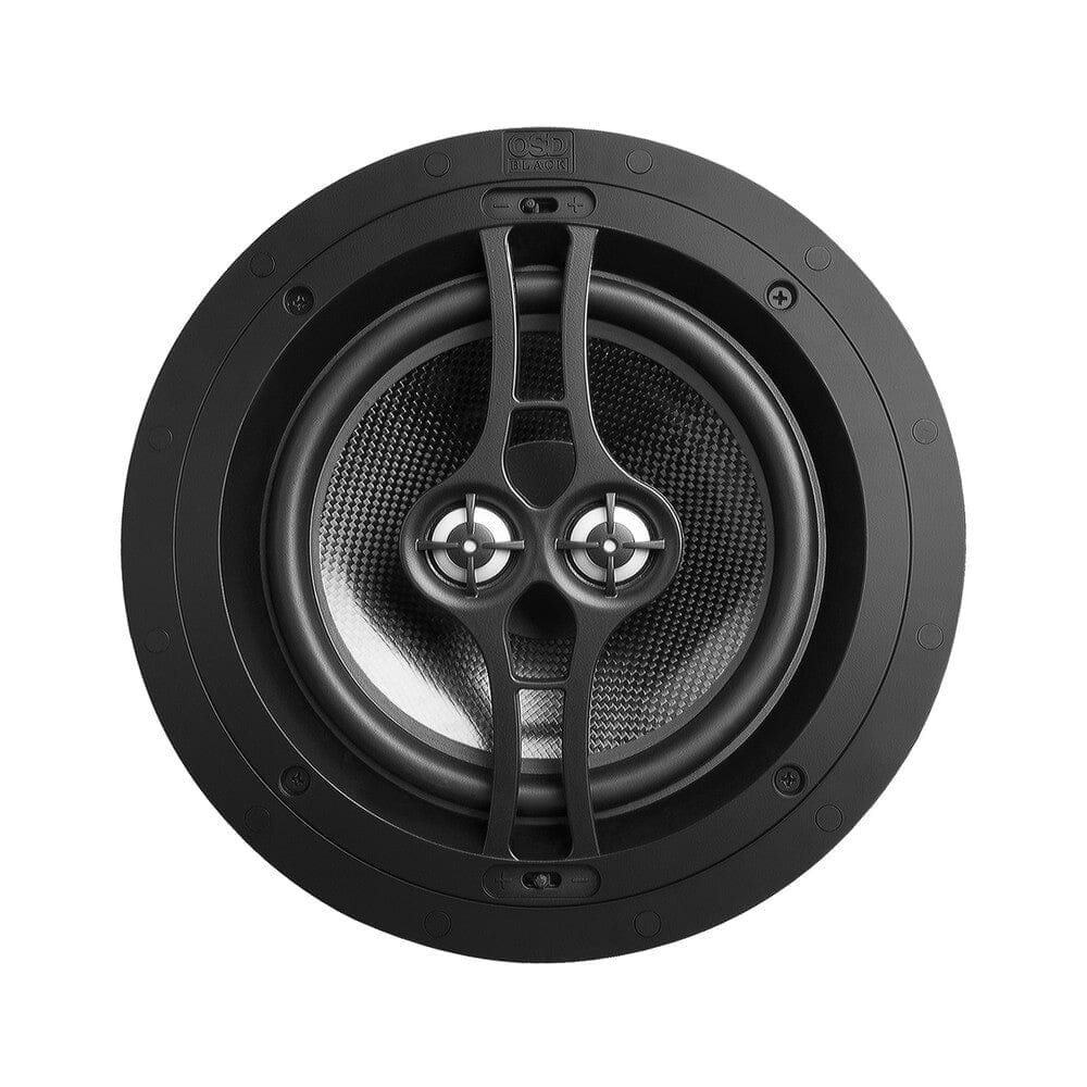 OSD Audio Black Series R83DT 8" Reference Stereo Ceiling Speaker (Each) In Ceiling Speakers OSD Audio 