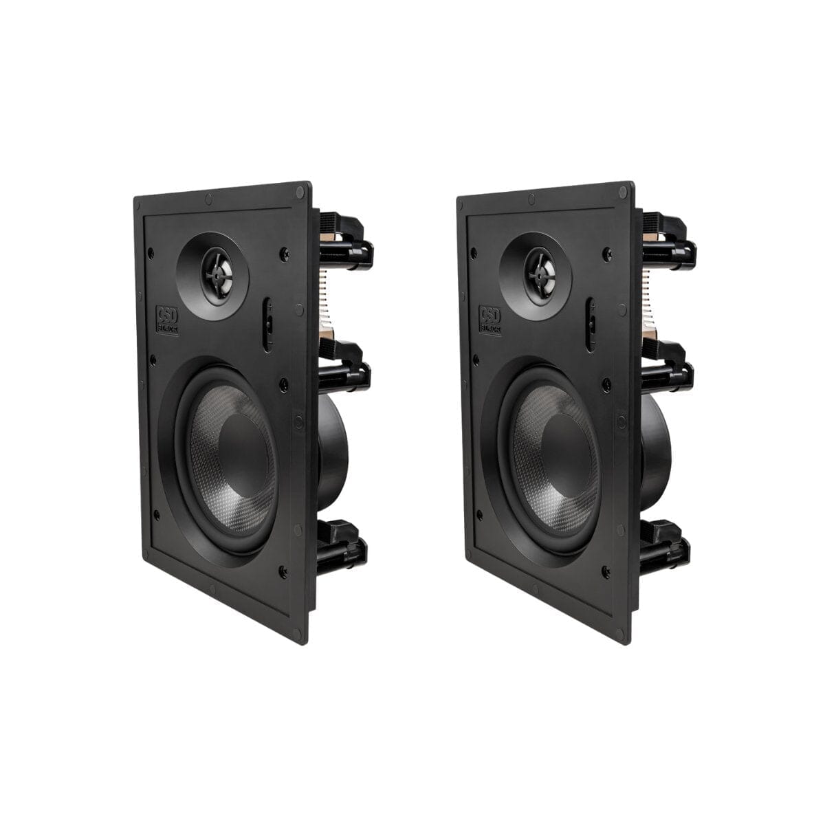OSD Audio Black Series T63 6.5" In Wall Speakers (Pair) In Wall Speakers OSD Audio 