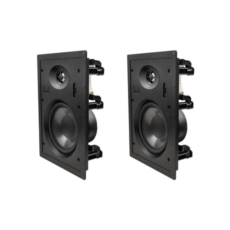OSD Audio Black Series T63 6.5" In Wall Speakers (Pair) In Wall Speakers OSD Audio 
