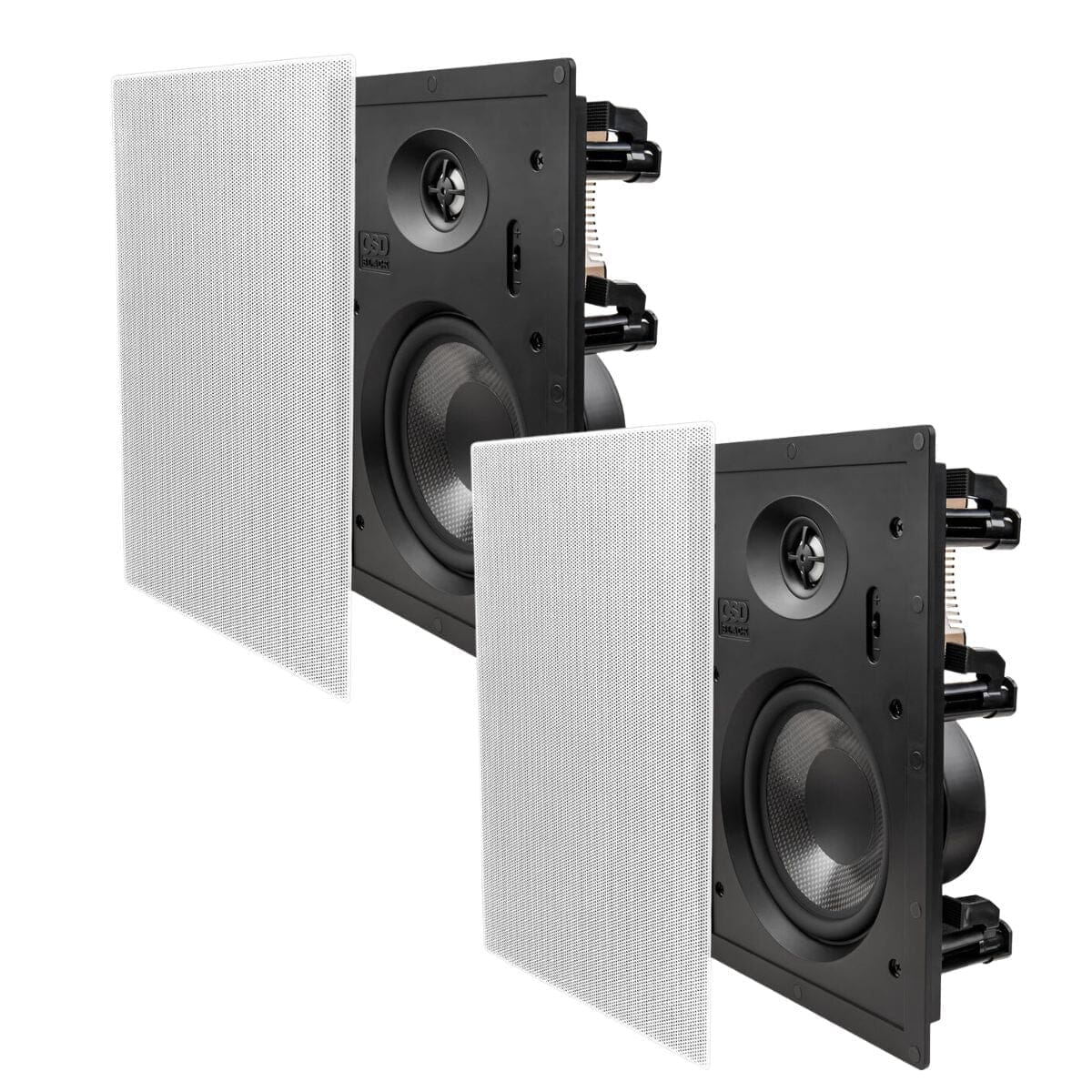 OSD Audio Black Series T63 6.5" In Wall Speakers (Pair) In Wall Speakers OSD Audio 