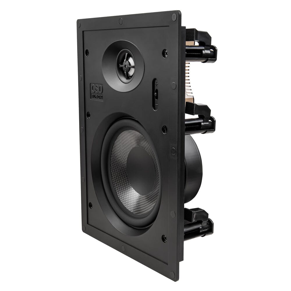 OSD Audio Black Series T63 6.5" In Wall Speakers (Pair) In Wall Speakers OSD Audio 