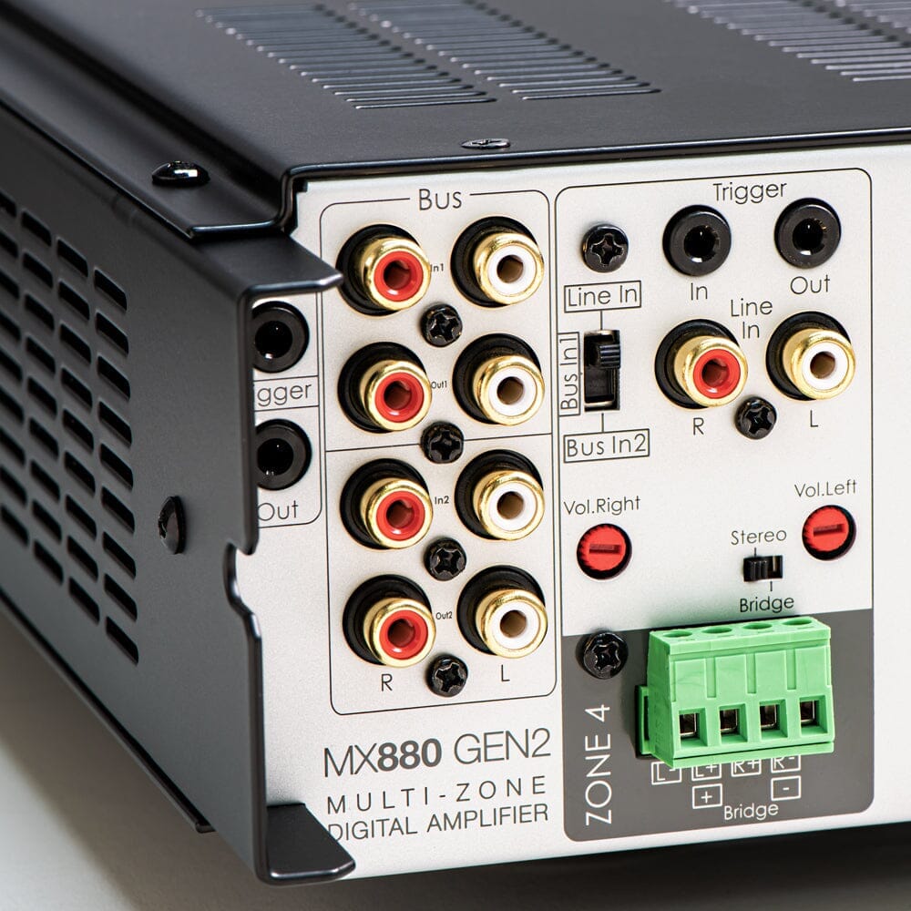 OSD Audio MX880 80W 4 Zone Amplifier Amplifiers OSD Audio 