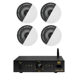 OSD Audio Nero ARC Amplifier + Q Acoustics QI65C 6.5" Ceiling Speakers In Ceiling Speaker Systems OSD Audio / Q Acoustics Two Pairs 
