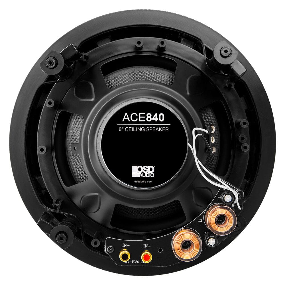 OSD Audio Nero Stream ARC Amplifier + ACE840 8" Ceiling Speakers In Ceiling Speaker Systems OSD Audio 