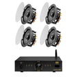 OSD Audio Nero Stream ARC Amplifier + ACE840 8" Ceiling Speakers In Ceiling Speaker Systems OSD Audio Two Pairs 