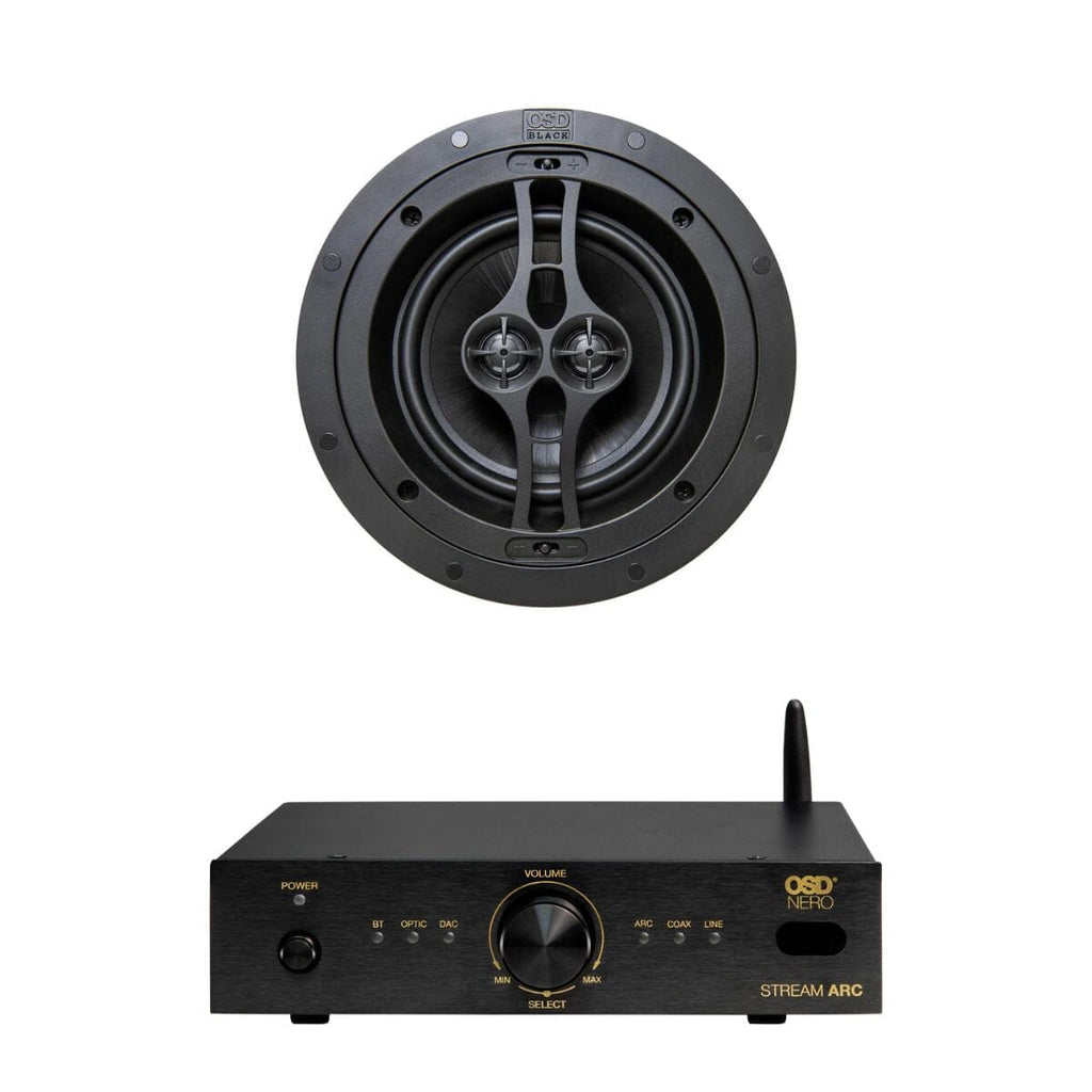 OSD Audio Nero Stream ARC Amplifier + R62DT 6.5