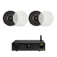 OSD Audio Nero Stream ARC + QI65CWE 6.5" Bathroom Ceiling Speaker System with Bluetooth In Ceiling Speaker Systems OSD Audio / Q Acoustics One Pair 