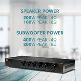 OSD Audio Nero XSP 2.1 Channel Amplifier Amplifiers OSD Audio 