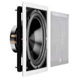 OSD Audio SMP200 + IWS10 10" In Wall Subwoofer Package - 200W Subwoofers OSD Audio 