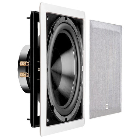 OSD Audio SMP200 + IWS10 10" In Wall Subwoofer Package - 200W Subwoofers OSD Audio 