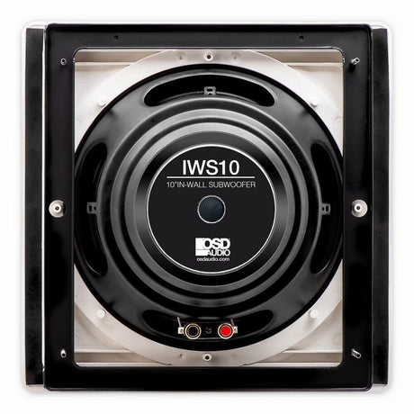OSD Audio SMP200 + IWS10 10" In Wall Subwoofer Package - 200W Subwoofers OSD Audio 
