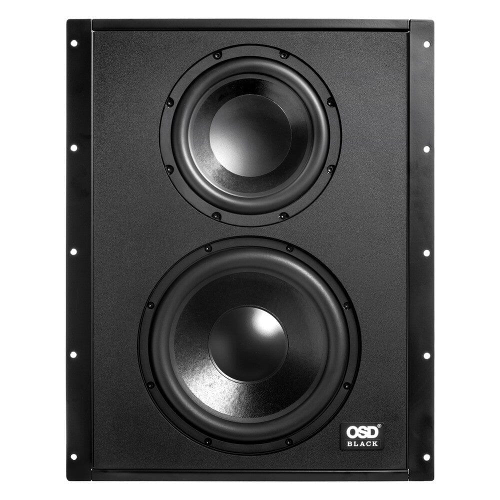 OSD Audio SMP200 + SC800D Black Series In Wall Subwoofer Package - 200W Subwoofers OSD Audio 