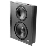 OSD Audio SMP200 + SC800D Black Series In Wall Subwoofer Package - 200W Subwoofers OSD Audio 