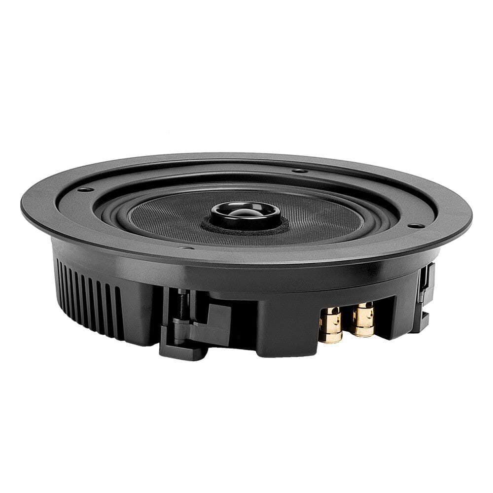 OSD Black 6.5" Super Shallow Mount Weather-Resistant Ceiling Speakers (Pair) In Ceiling Speakers OSD Audio 