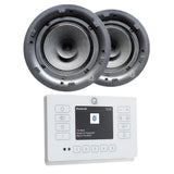 Q Acoustics E120 6.5" Ceiling Speaker HiFi System with Bluetooth/DAB+/FM In Ceiling Speaker Systems Q Acoustics White One Pair Standard