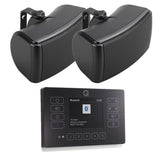 Q Acoustics E120 6.5" Outdoor Speaker System with Bluetooth & DAB Radio Outdoor Speaker Systems Q Acoustics Black Black 