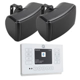 Q Acoustics E120 6.5" Outdoor Speaker System with Bluetooth & DAB Radio Outdoor Speaker Systems Q Acoustics White Black 