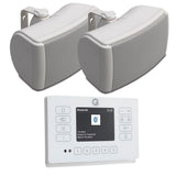 Q Acoustics E120 6.5" Outdoor Speaker System with Bluetooth & DAB Radio Outdoor Speaker Systems Q Acoustics White White 