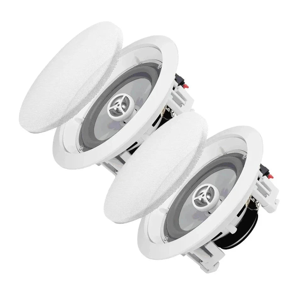 Q Acoustics E120 + OSD Audio ICE600 6.5" Bathroom Ceiling Speakers In Ceiling Speaker Systems Q Acoustics / OSD Audio 