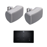 Q Acoustics E60 4.5" Bluetooth Outdoor Speaker System Outdoor Speaker Systems Q Acoustics Black One Pair White