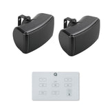Q Acoustics E60 4.5" Bluetooth Outdoor Speaker System Outdoor Speaker Systems Q Acoustics White One Pair Black