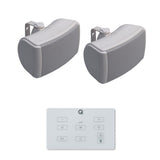 Q Acoustics E60 4.5" Bluetooth Outdoor Speaker System Outdoor Speaker Systems Q Acoustics White One Pair White