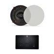 Q Acoustics E60 6.5" Bathroom Bluetooth Ceiling Speaker System In Ceiling Speaker Systems Q Acoustics Black Single Stereo 