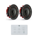Q Acoustics E60 6.5" Bathroom Bluetooth Ceiling Speaker System In Ceiling Speaker Systems Q Acoustics White One Pair 