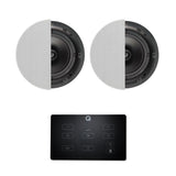 Q Acoustics E60 6.5" Bluetooth Ceiling Speaker System In Ceiling Speaker Systems Q Acoustics Black One Pair High Definition