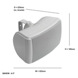 Q Acoustics QI45EW 4.5" Weatherproof On Wall Indoor/Outdoor Speaker Outdoor Speakers Q Acoustics 