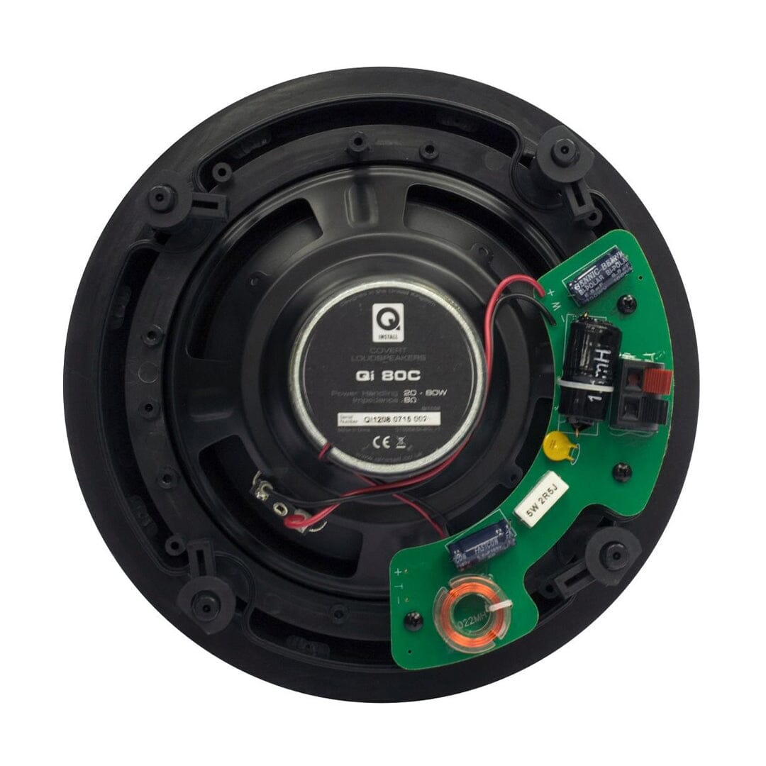 Q Acoustics QI80C 8" Ceiling Speakers (Pair) In Ceiling Speakers Q Acoustics 