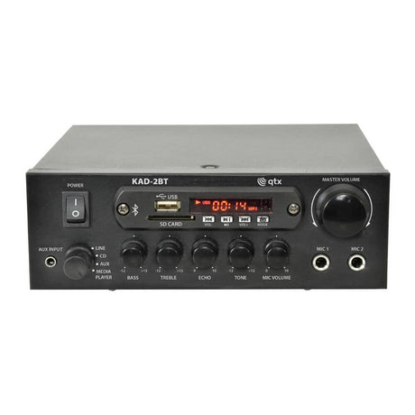 QTX KAD-2BT 4" Outdoor Speaker System with Bluetooth & FM Radio Outdoor Speaker Systems QTX 