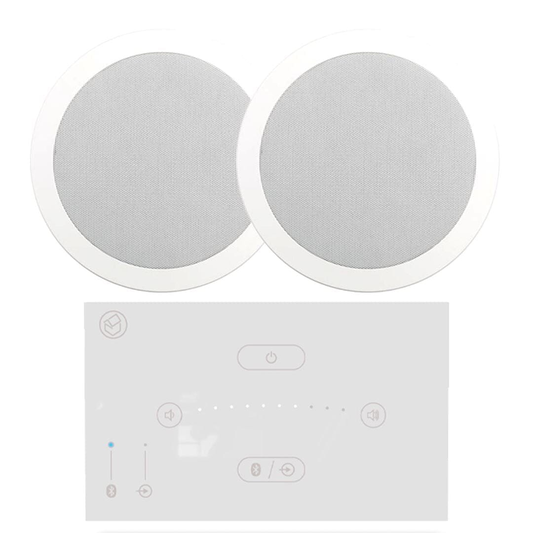 Systemline E50 6.5" Bathroom Bluetooth Ceiling Speaker System In Ceiling Speaker Systems Systemline / Q Acoustics One Pair 