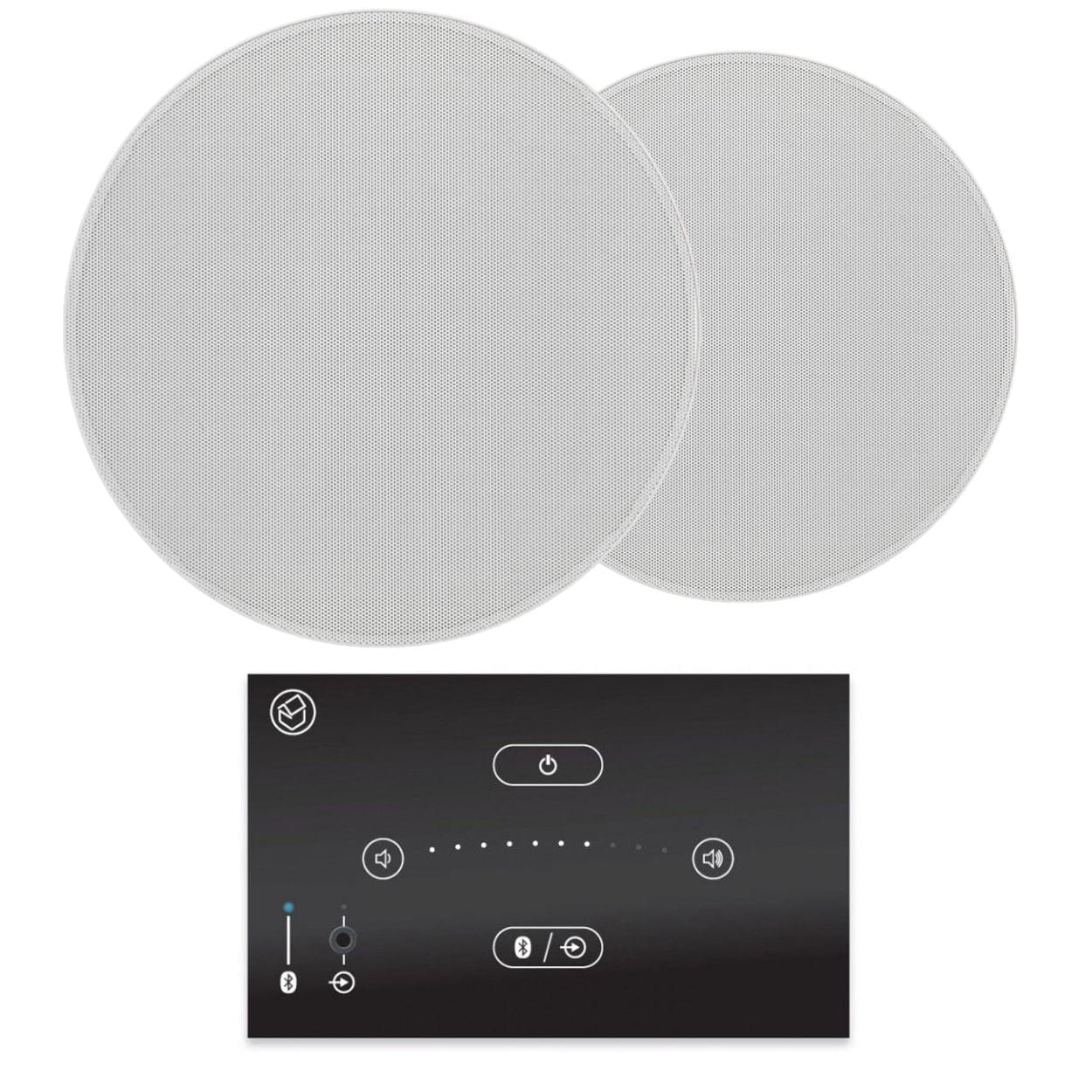 Systemline E50 6.5" Bluetooth Ceiling Speaker System In Ceiling Speaker Systems Systemline One Pair Standard 