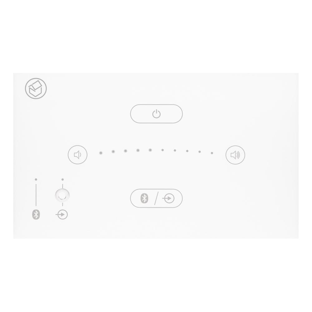 Systemline E50 Bluetooth Music System (No Speakers) Amplifiers Systemline White 