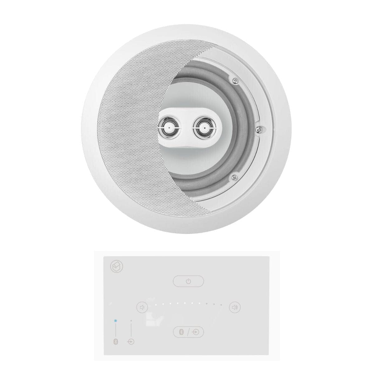 Systemline E50 + OSD Audio ICE600 6.5" Bathroom Ceiling Speakers In Ceiling Speaker Systems Systemline / OSD Audio Single Speaker 