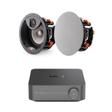 WiiM AMP Pro + JBL Studio 2 6IC 6.5" Ceiling Speakers In Ceiling Speaker Systems WiiM / JBL One Pair 