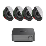 WiiM AMP Pro + Klipsch DS-180CDT 8" Ceiling Speakers In Ceiling Speaker Systems WiiM / Klipsch Two Pairs 