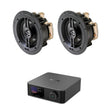 WiiM AMP Ultra + OSD Audio R63 6.5" Ceiling Speakers (Pair) In Ceiling Speaker Systems WiiM / OSD Audio 