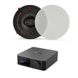 WiiM AMP Ultra + QI65CWE 6.5" Bathroom Ceiling Speaker System with Wi-Fi & Bluetooth In Ceiling Speaker Systems WiiM / Q Acoustics Single Stereo 