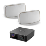 WiiM AMP Ultra Wi-Fi & Bluetooth Amplifier + DALI Gardian OW 6 6.5" Outdoor Speakers Outdoor Speaker Systems WiiM / DALI White 