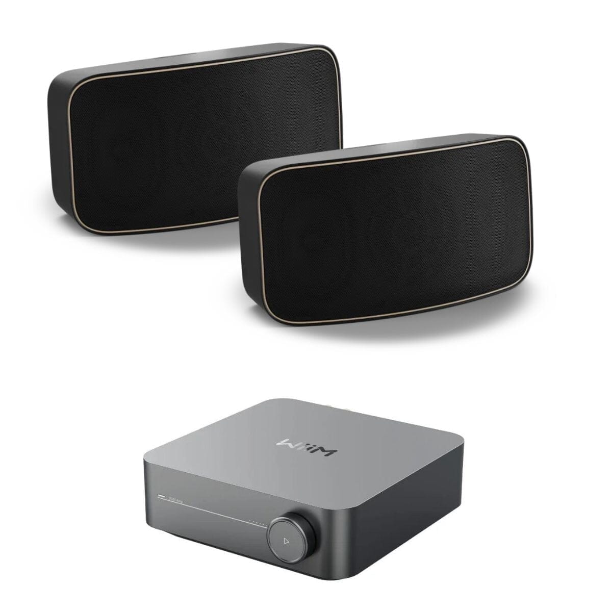 WiiM AMP Wi-Fi & Bluetooth Amplifier + DALI Gardian OW 6 6.5" Outdoor Speakers Outdoor Speaker Systems WiiM / DALI Black 