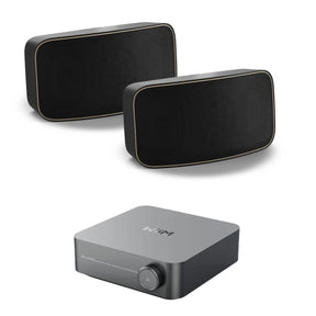WiiM AMP Wi-Fi & Bluetooth Amplifier + DALI Gardian OW 6 6.5" Outdoor Speakers Outdoor Speaker Systems WiiM / DALI Black 