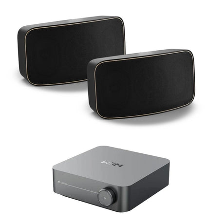 WiiM AMP Wi-Fi & Bluetooth Amplifier + DALI Gardian OW 6 6.5" Outdoor Speakers Outdoor Speaker Systems WiiM / DALI Black 