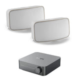 WiiM AMP Wi-Fi & Bluetooth Amplifier + DALI Gardian OW 6 6.5" Outdoor Speakers Outdoor Speaker Systems WiiM / DALI White 