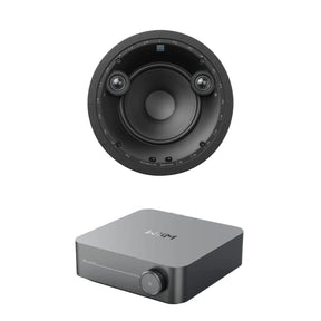 WiiM AMP Wi-Fi & Bluetooth Amplifier + DALI Phantom E-60 S 6.5" Stereo Ceiling Speaker In Ceiling Speaker Systems WiiM / DALI 